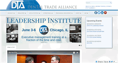Desktop Screenshot of dentaltradealliance.org